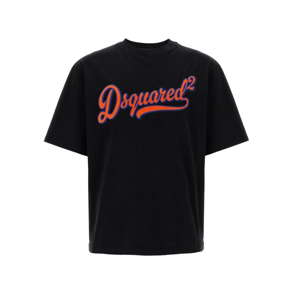 Dsquared² Black Cotton Men's T-Shirt